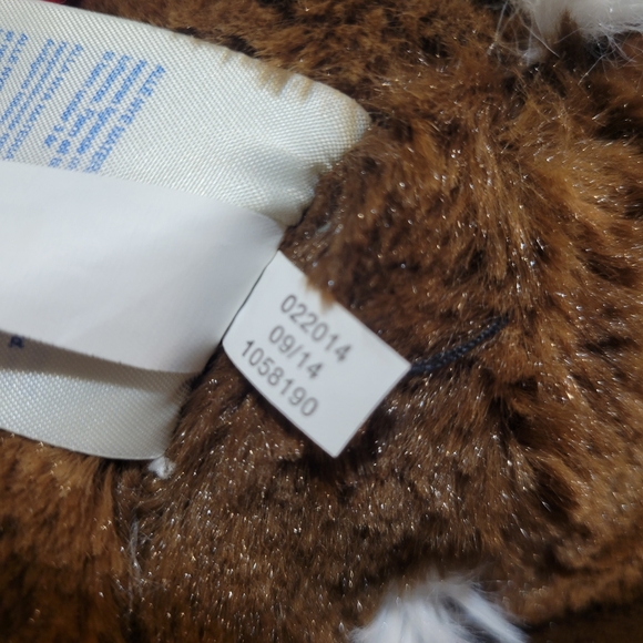 2014 Build-A-Bear Team Santa Comet reindeer w/ fair isle accessories and 2 boots - Picture 4 of 7